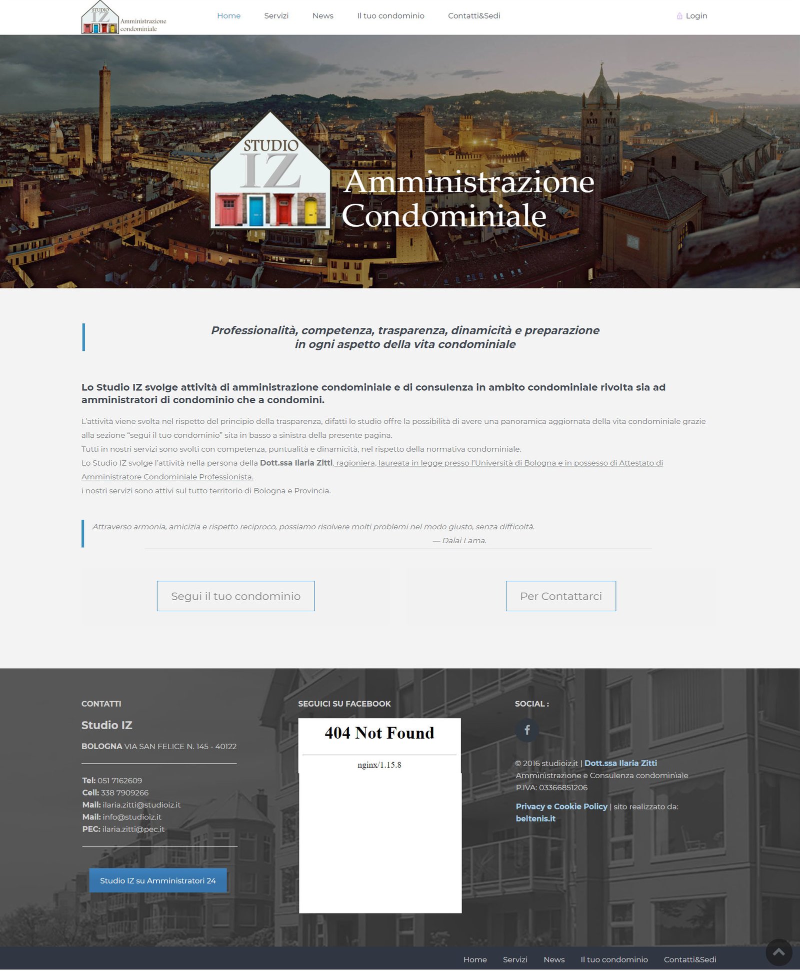 Nuovo Sito Web per Studio IZ