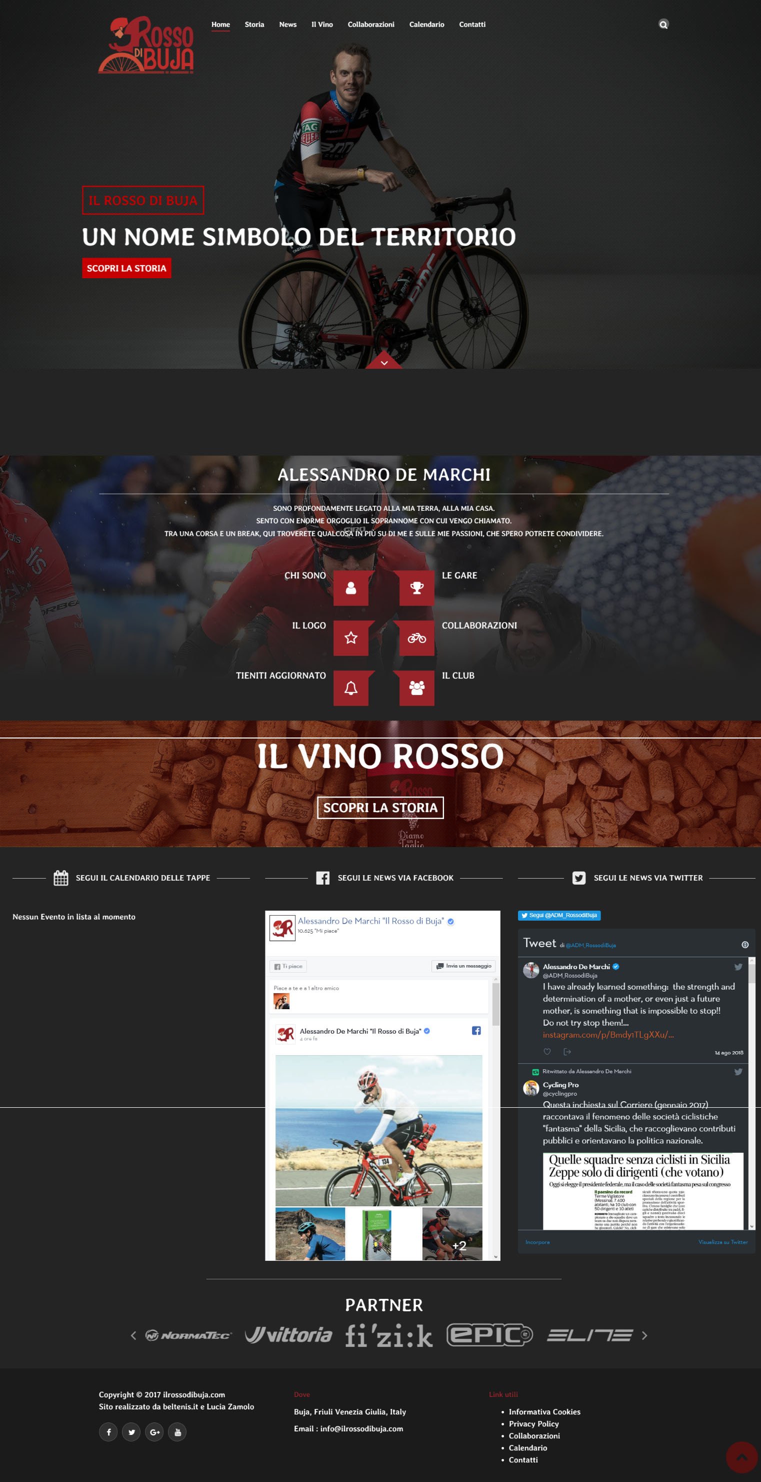 Anteprima del sito web