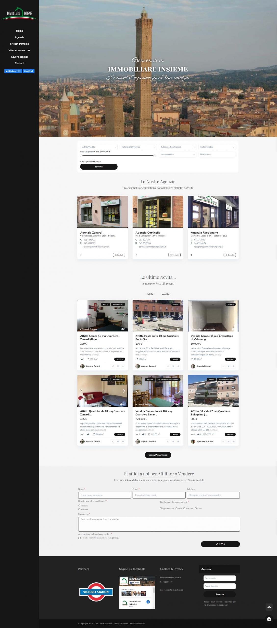 Restyle sito web Agenzia Immobiliare