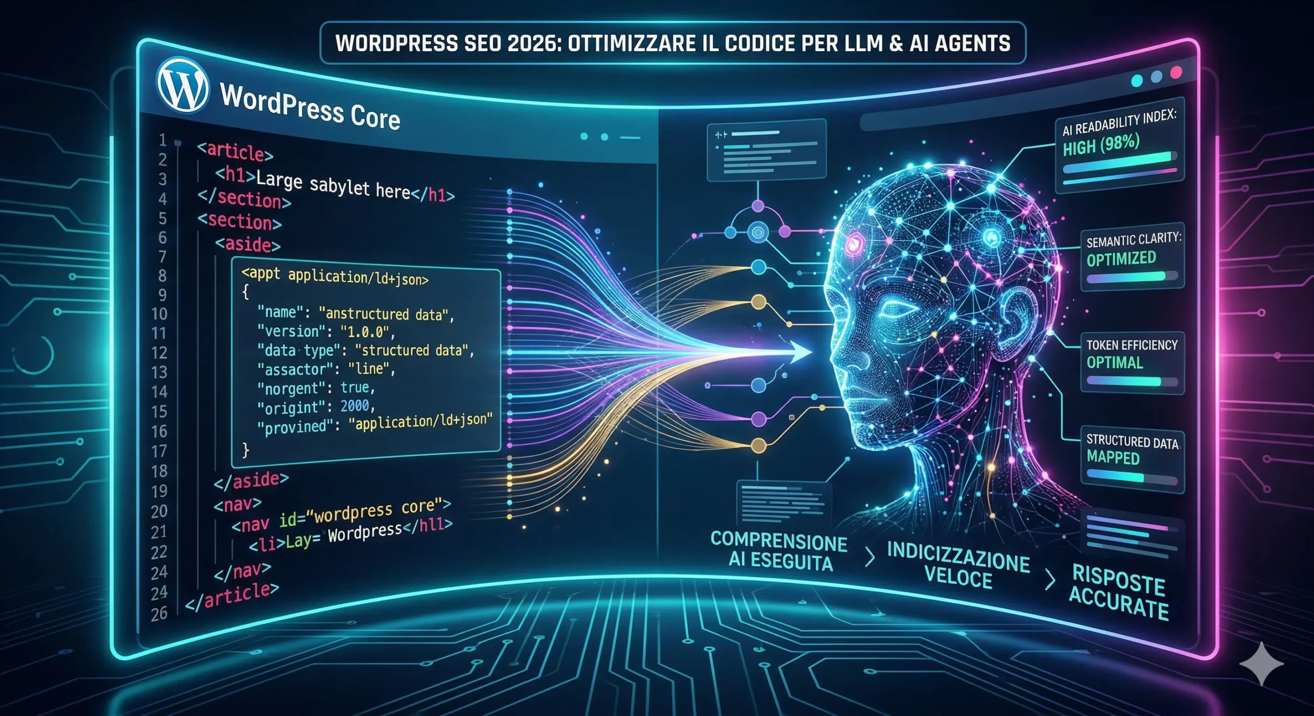 WordPress a prova di Futuro: Guida all’Ottimizzazione del Codice per “Parlare” con gli LLM