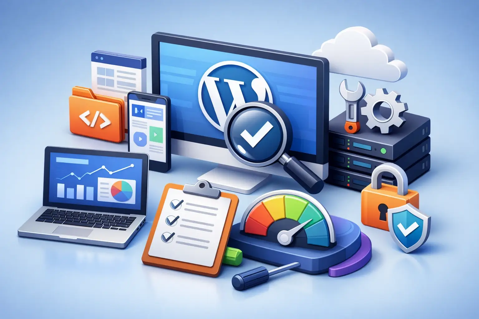 Audit tecnico WordPress: cosa controllare