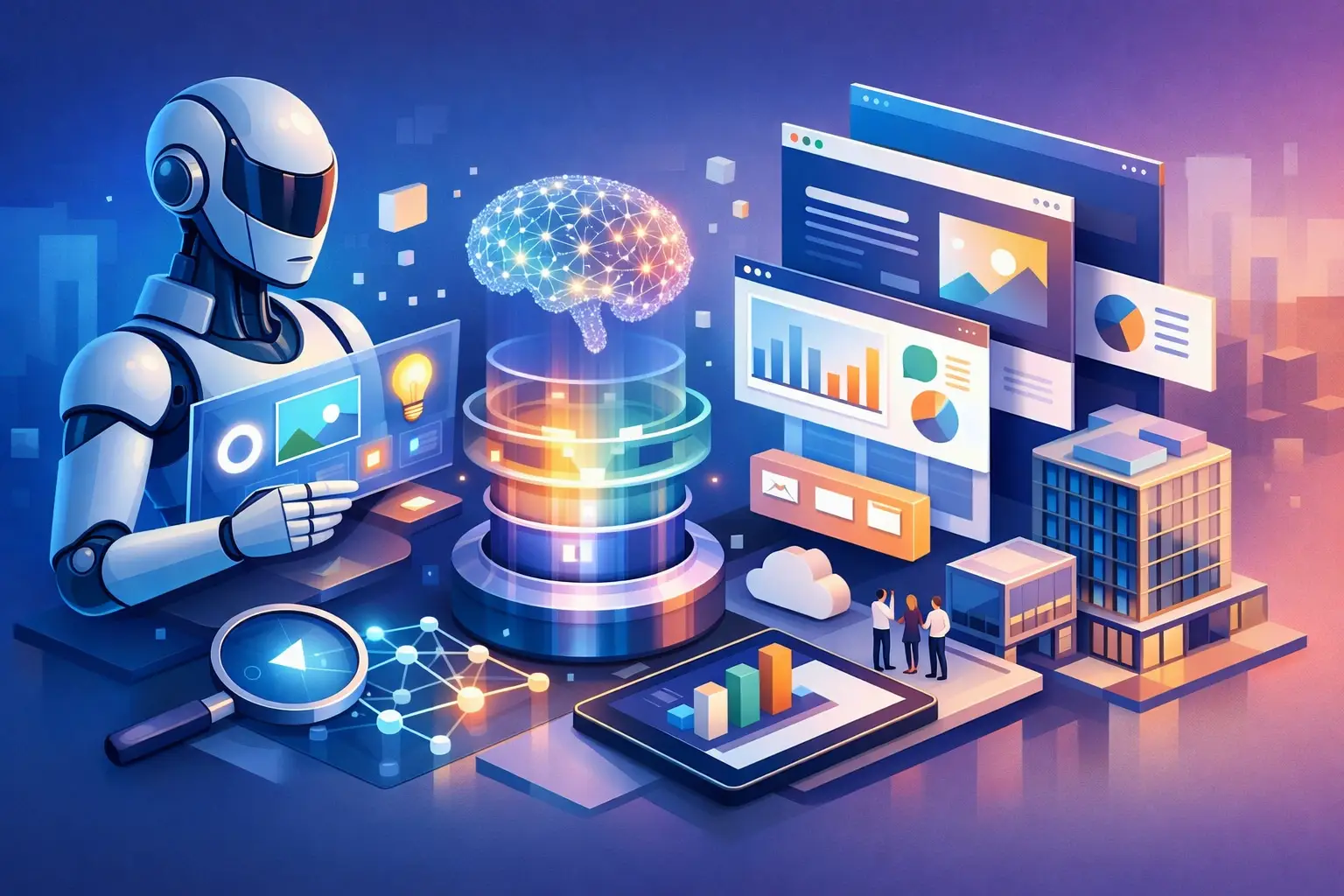 Futuro ricerca generativa e siti aziendali