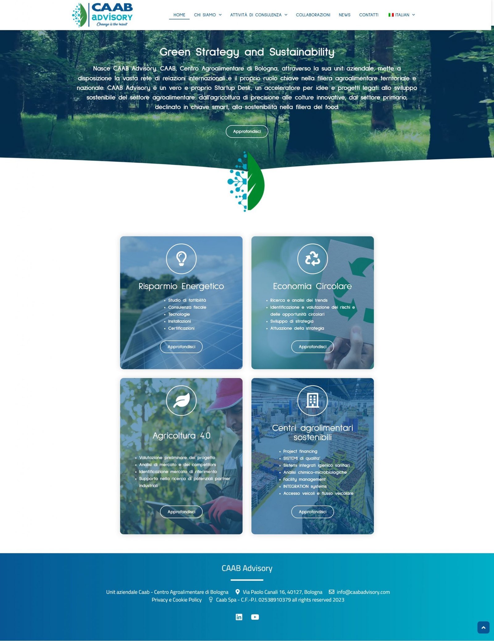 Portale web sulla Green Economy