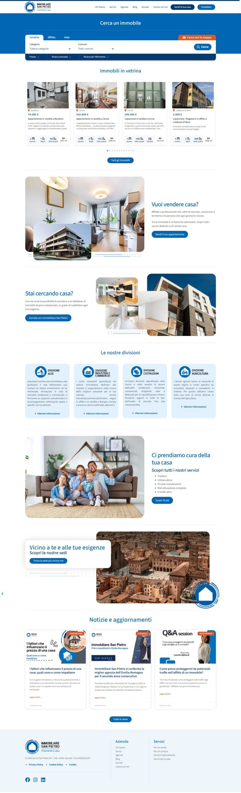 Sviluppo Portale Gestione Immobiliare