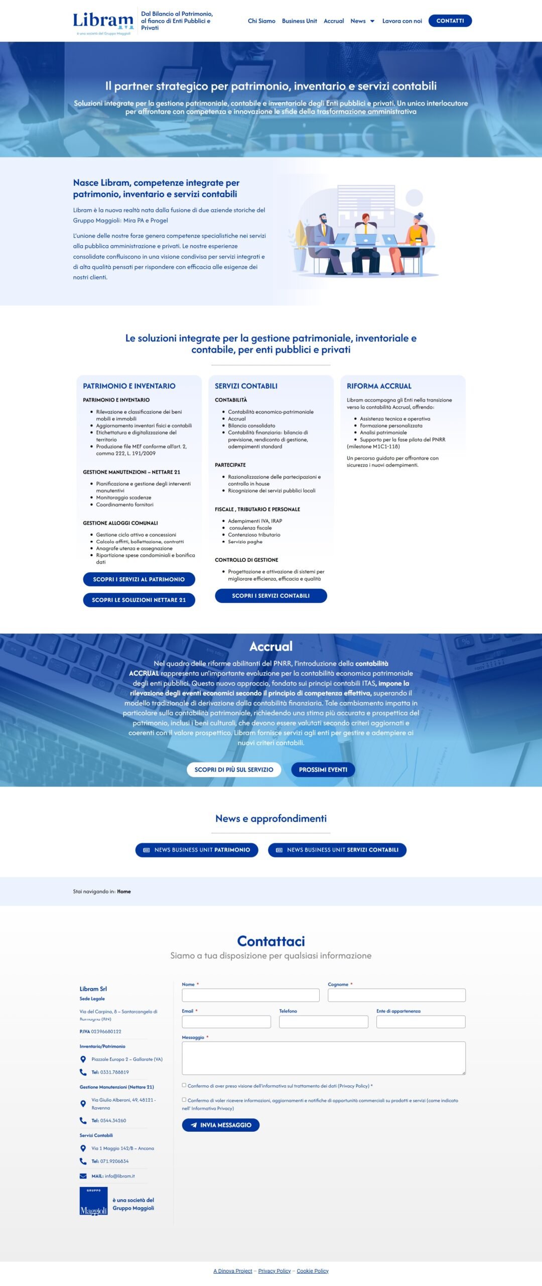 Sviluppo Sito WordPress Istituzionale