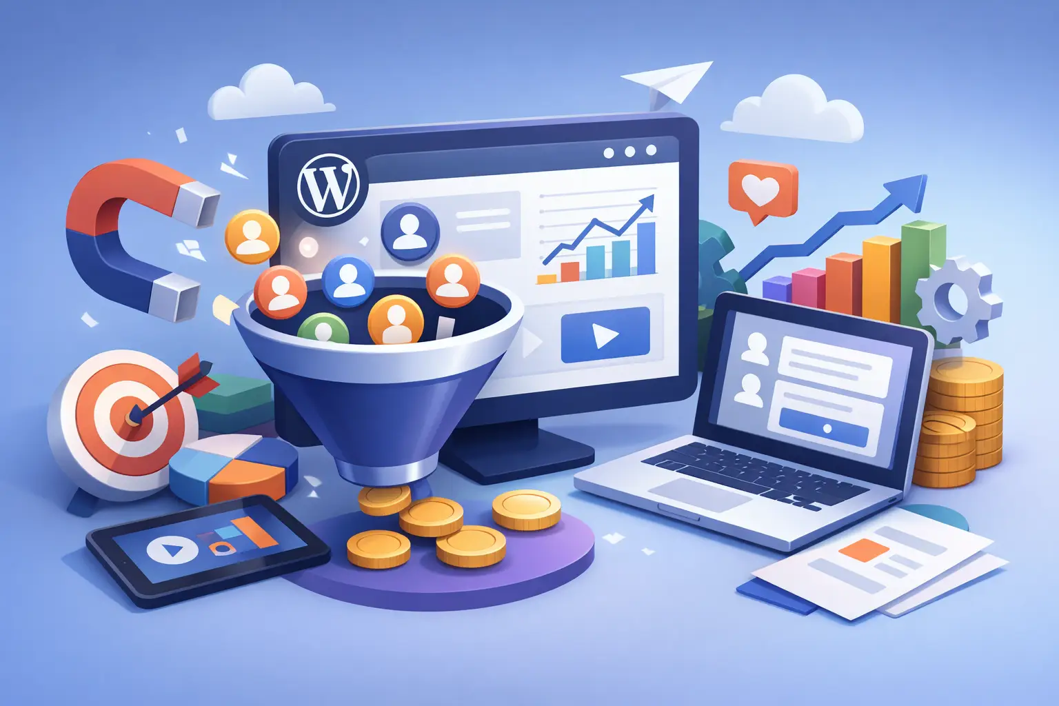 Sito WordPress per lead generation efficace