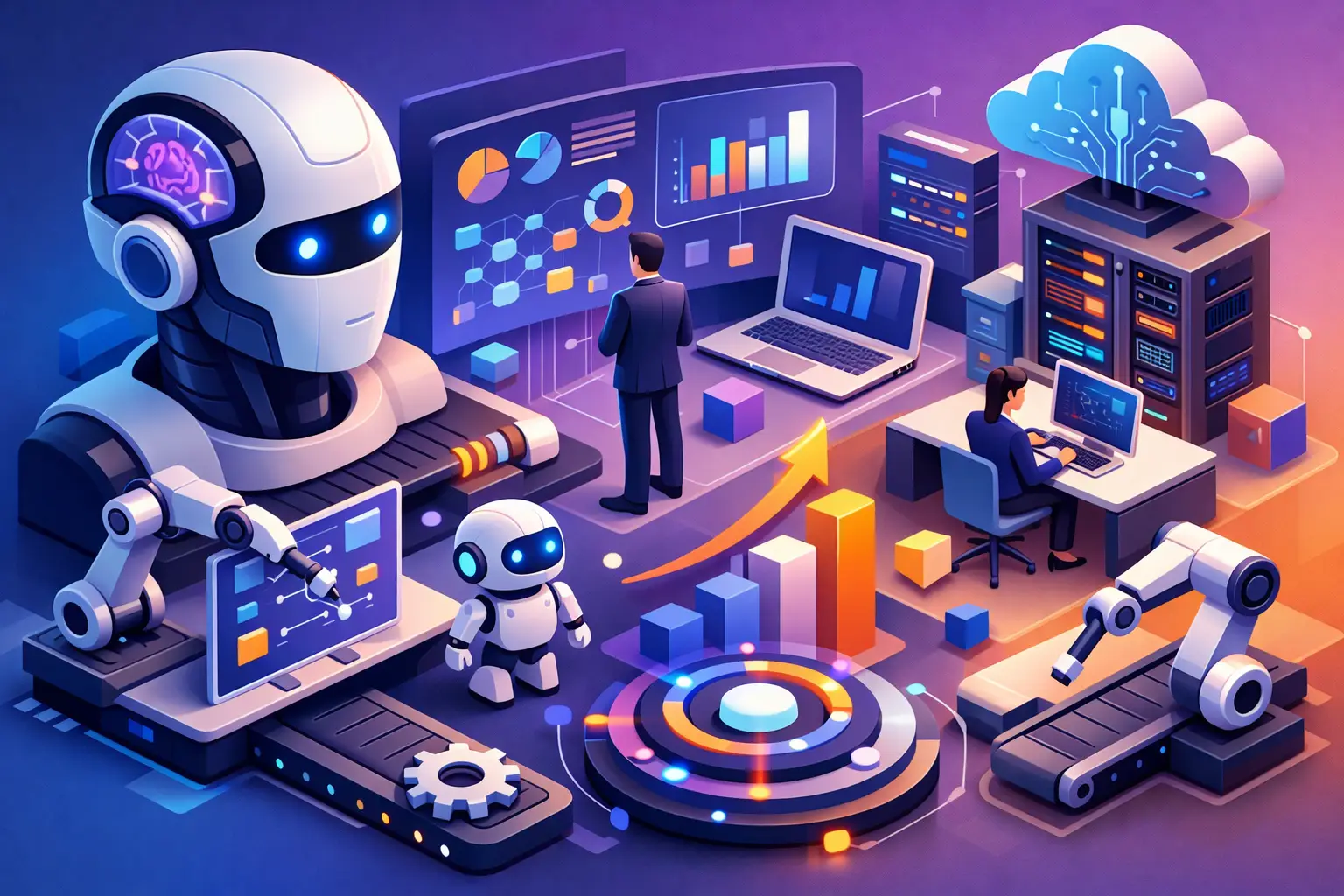 Trend automazioni AI nei siti e processi aziendali