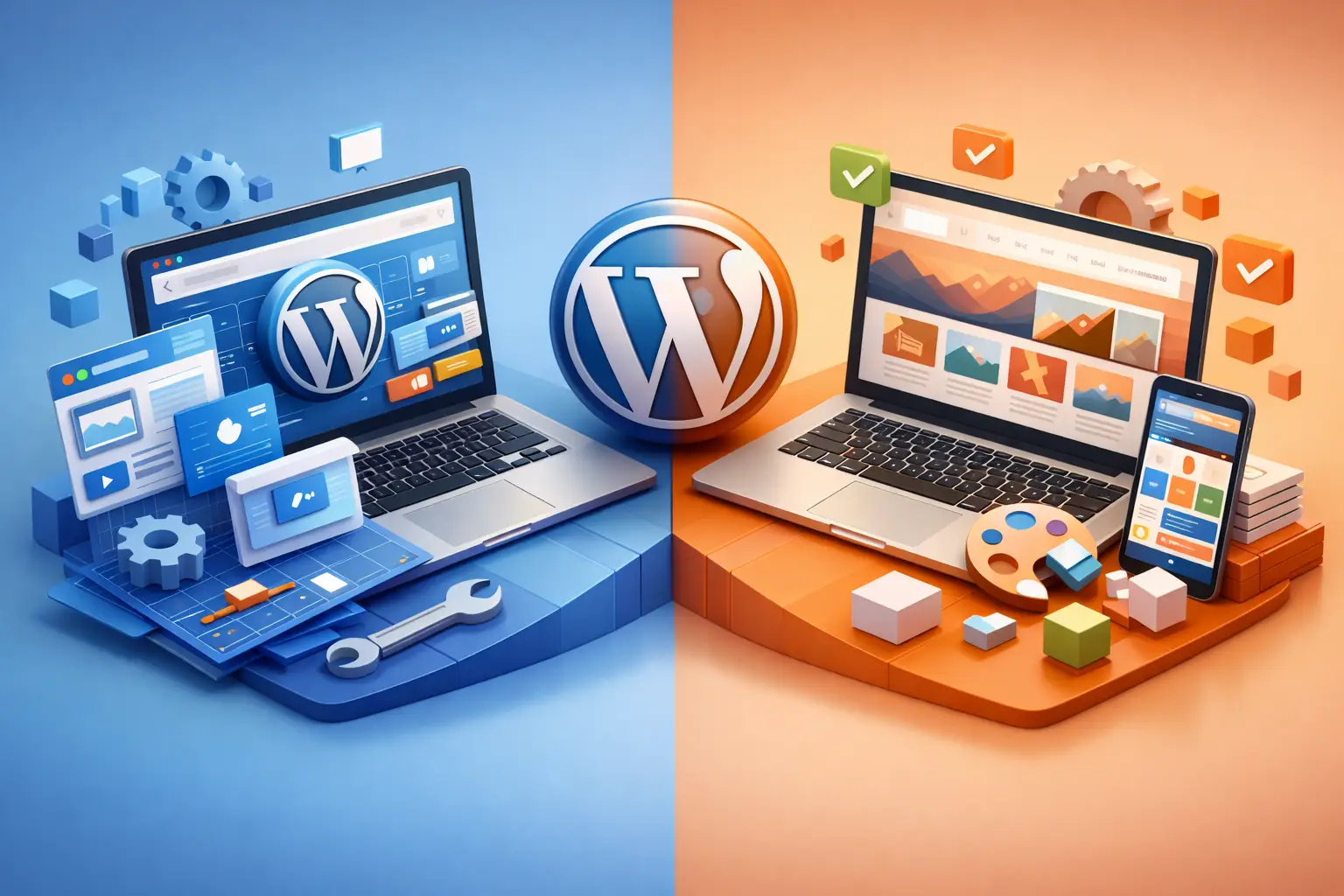 WordPress custom o tema commerciale?